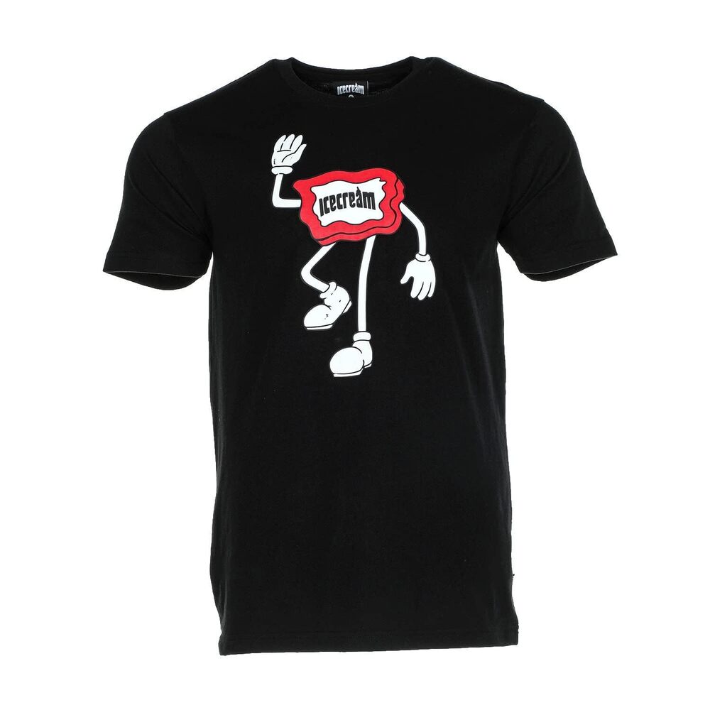 Ice Cream Wave Short Sleeve Tee Black MD